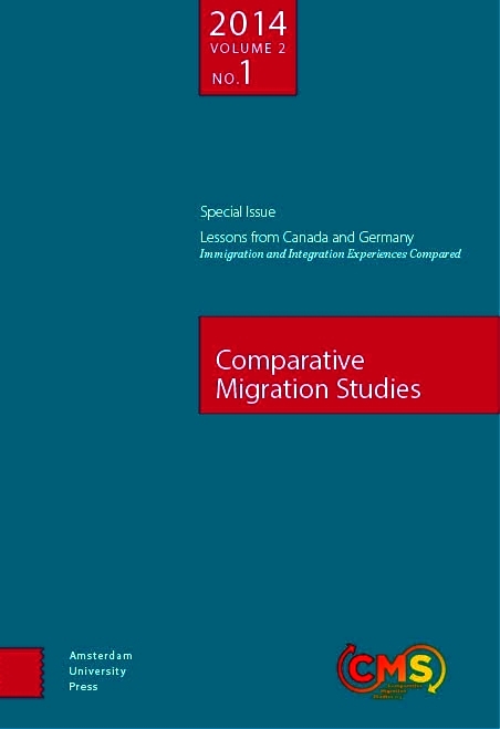 Cover of Comparative Migration Studies, Vol. 2, No. 1