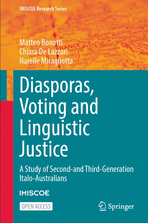 Cover of Diasporas, Voting and Linguistic Justice